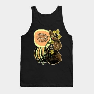 Botanical Cantaloupe Melon Fruit Plant Tank Top